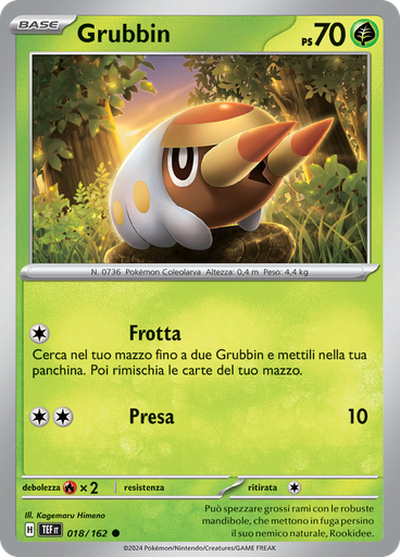 Grubbin (Reverse Holo)