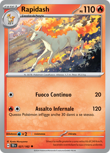 Rapidash (Reverse Holo)