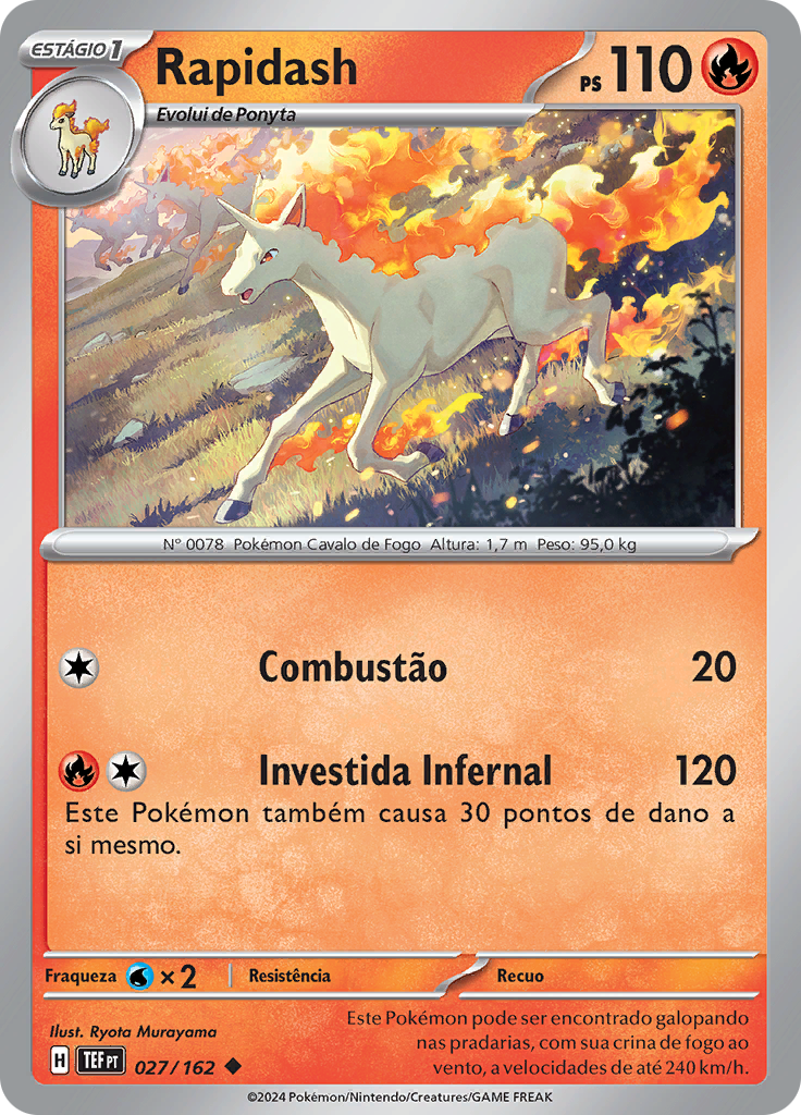 Rapidash (Reverse Holo)