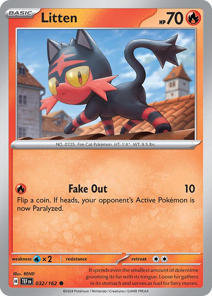 Litten (Reverse Holo)