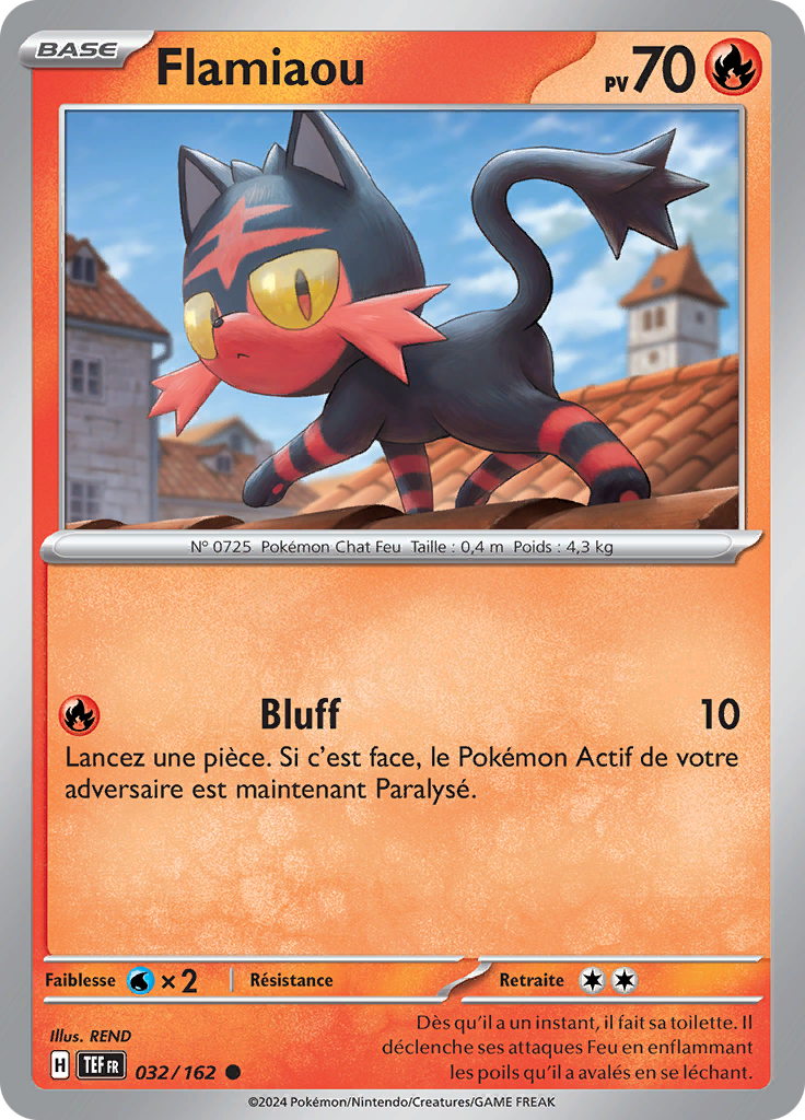 Flamiaou (Reverse Holo)