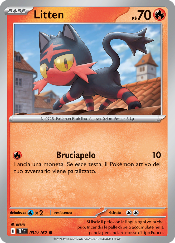 Litten (Reverse Holo)