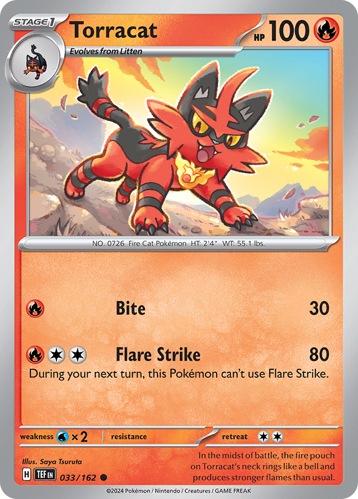 Torracat (Reverse Holo)