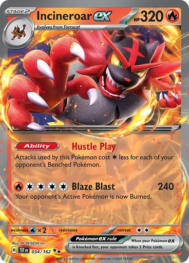 Incineroar ex