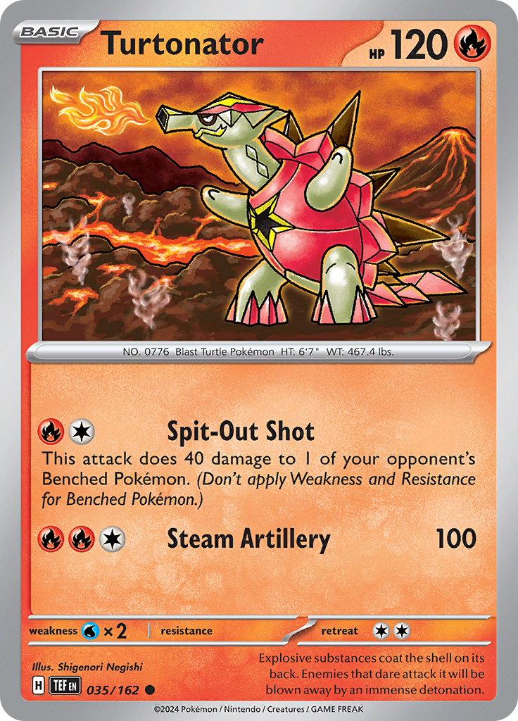 Turtonator (Reverse Holo)