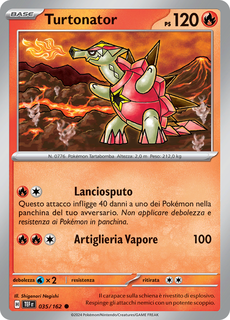 Turtonator (Reverse Holo)