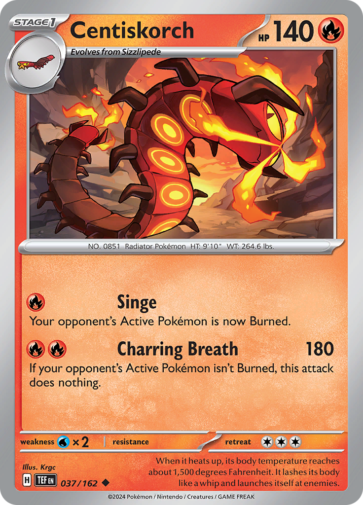 Centiskorch (Reverse Holo)