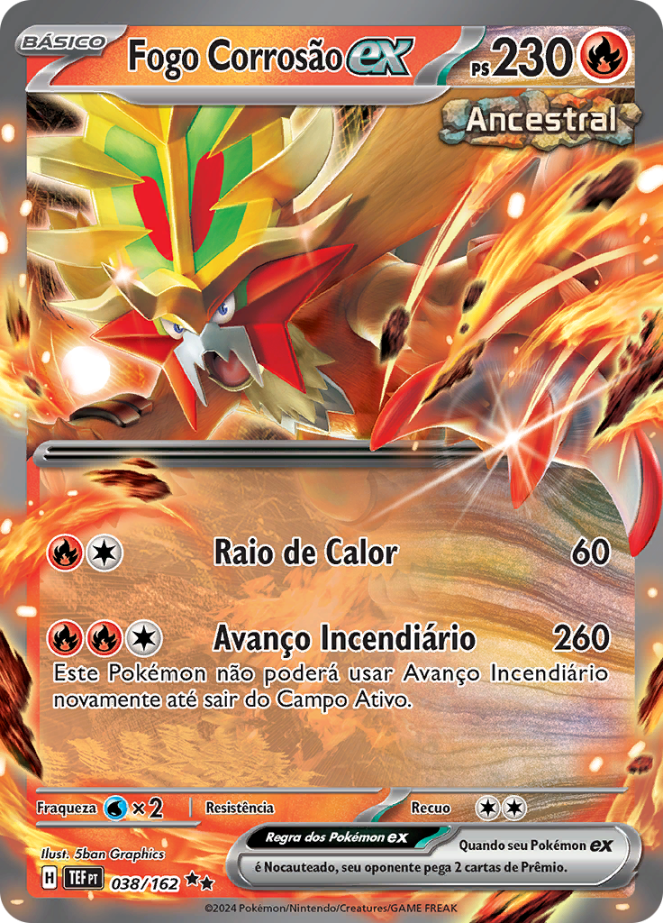Fogo Corrosão ex