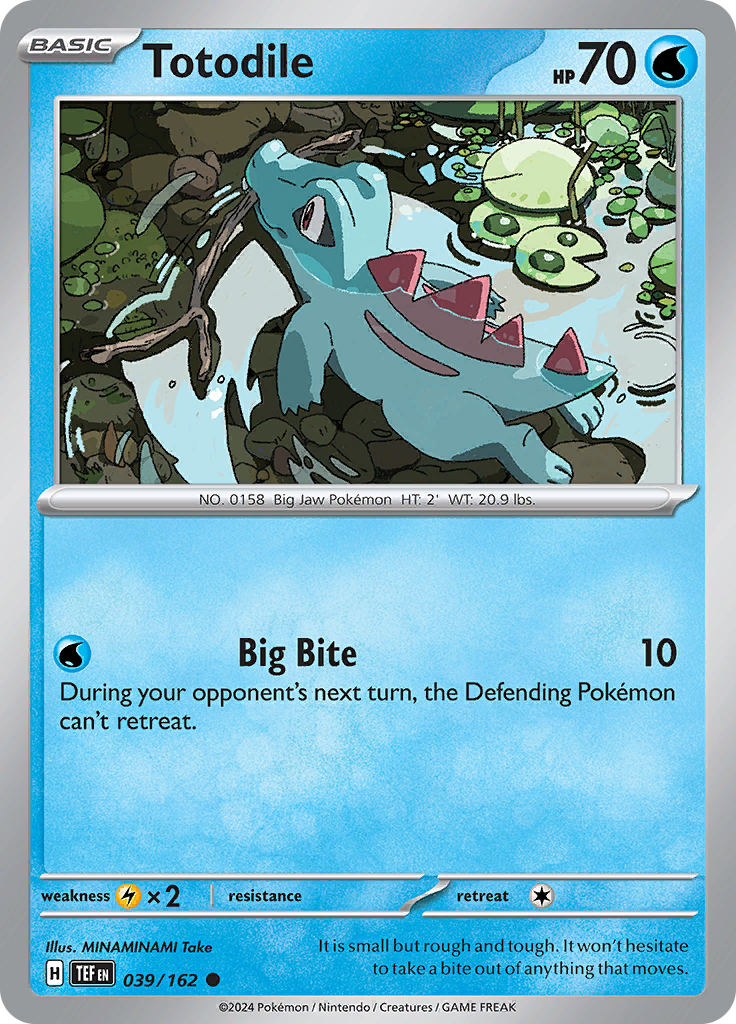 Totodile (Reverse Holo)