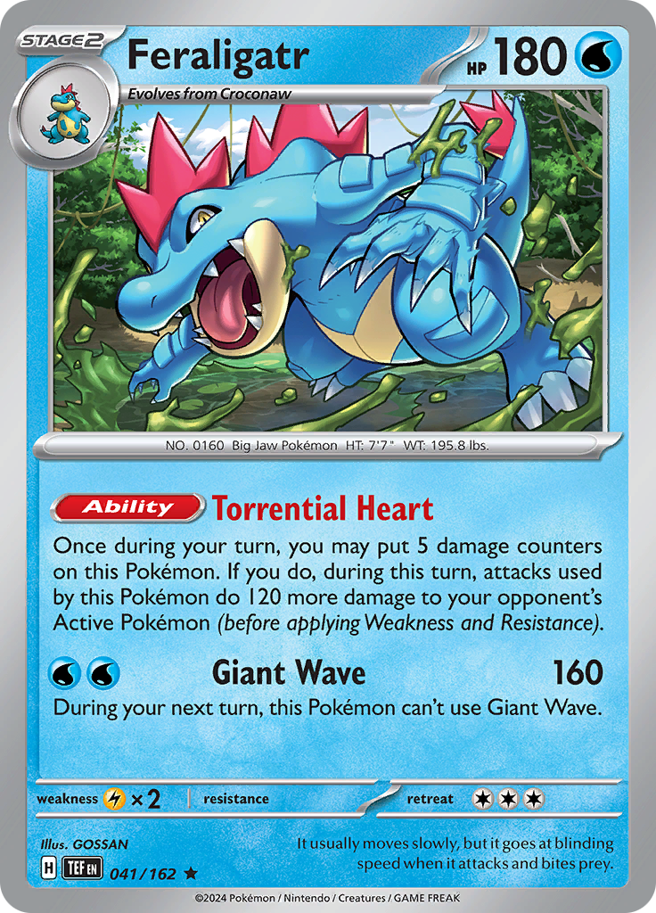 Feraligatr (Reverse Holo)