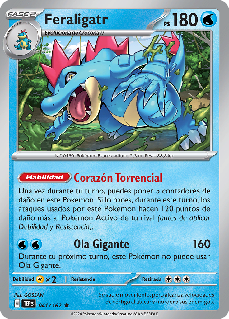 Feraligatr (Reverse Holo)