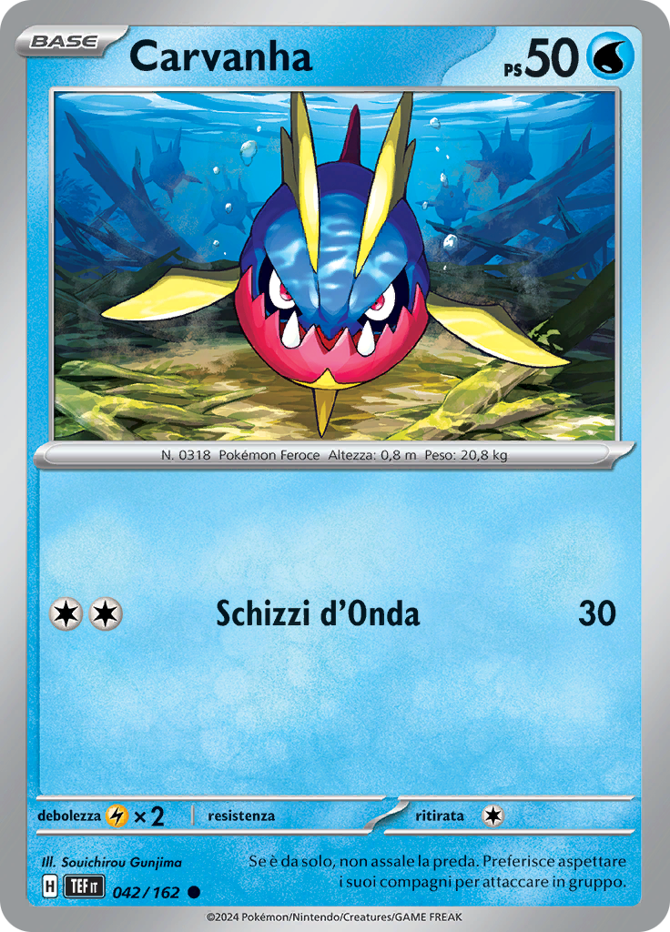 Carvanha (Reverse Holo)