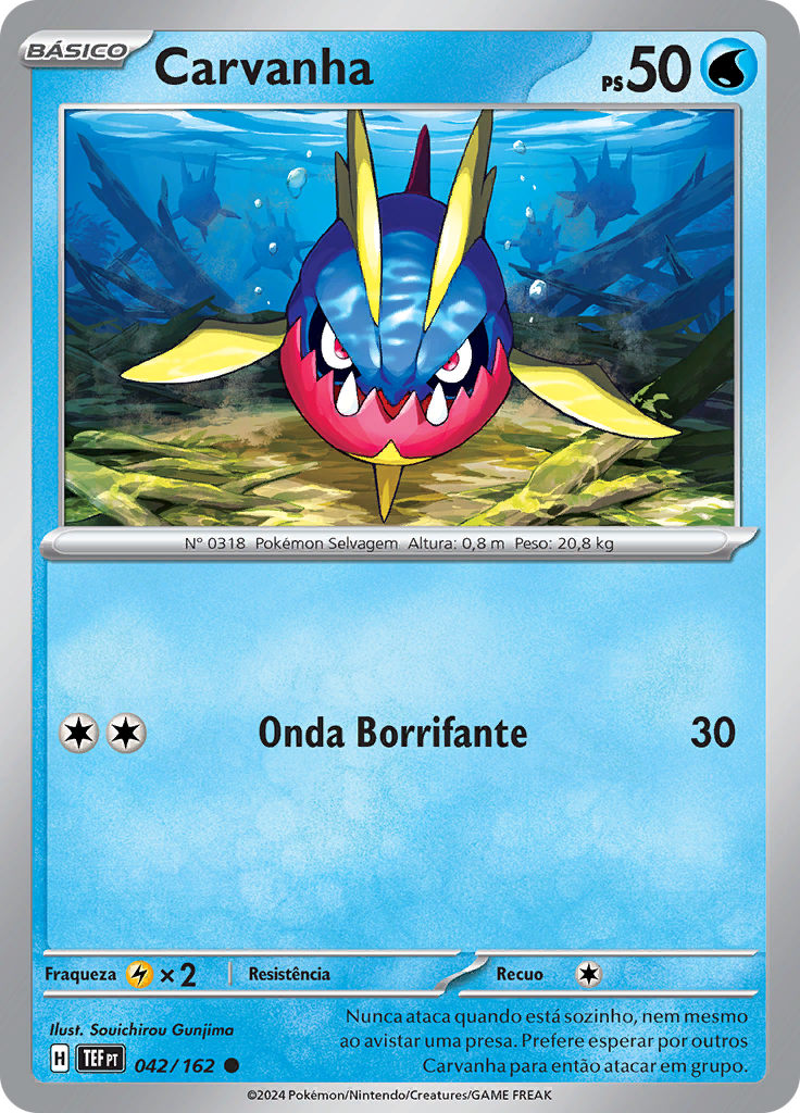 Carvanha (Reverse Holo)