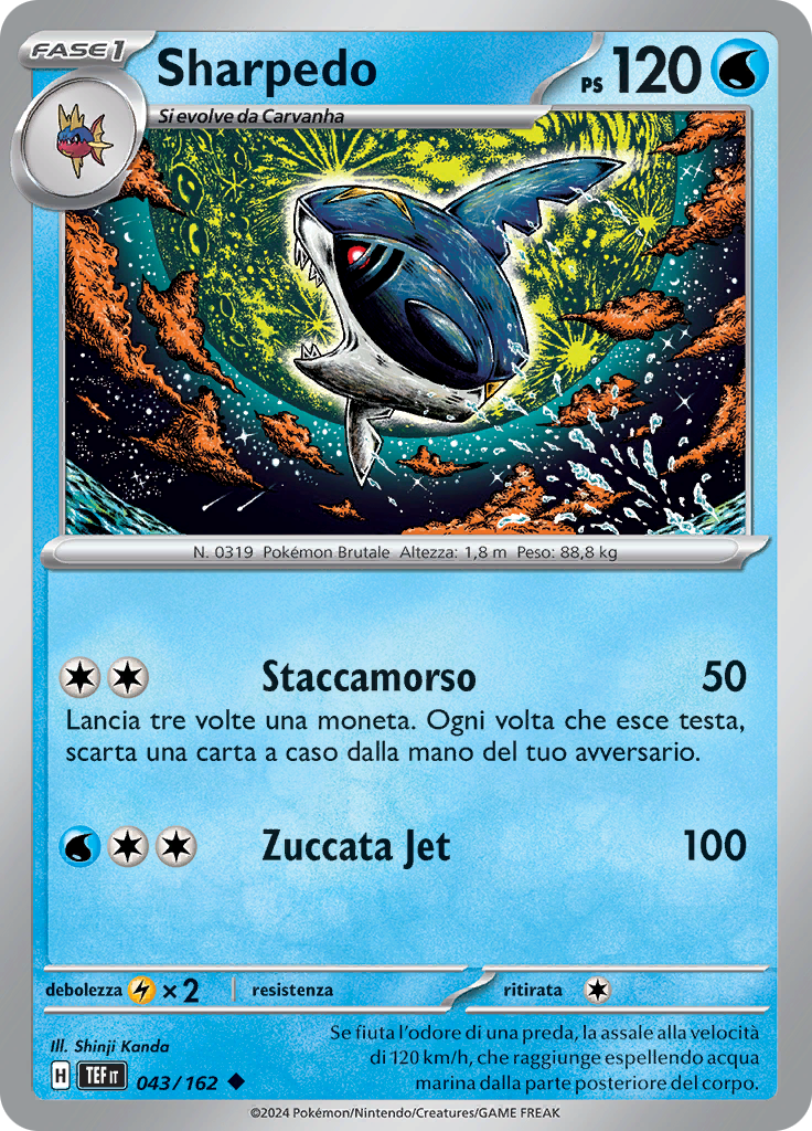 Sharpedo (Reverse Holo)