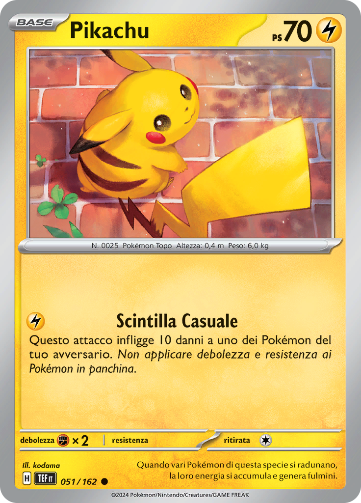 Pikachu (Reverse Holo)