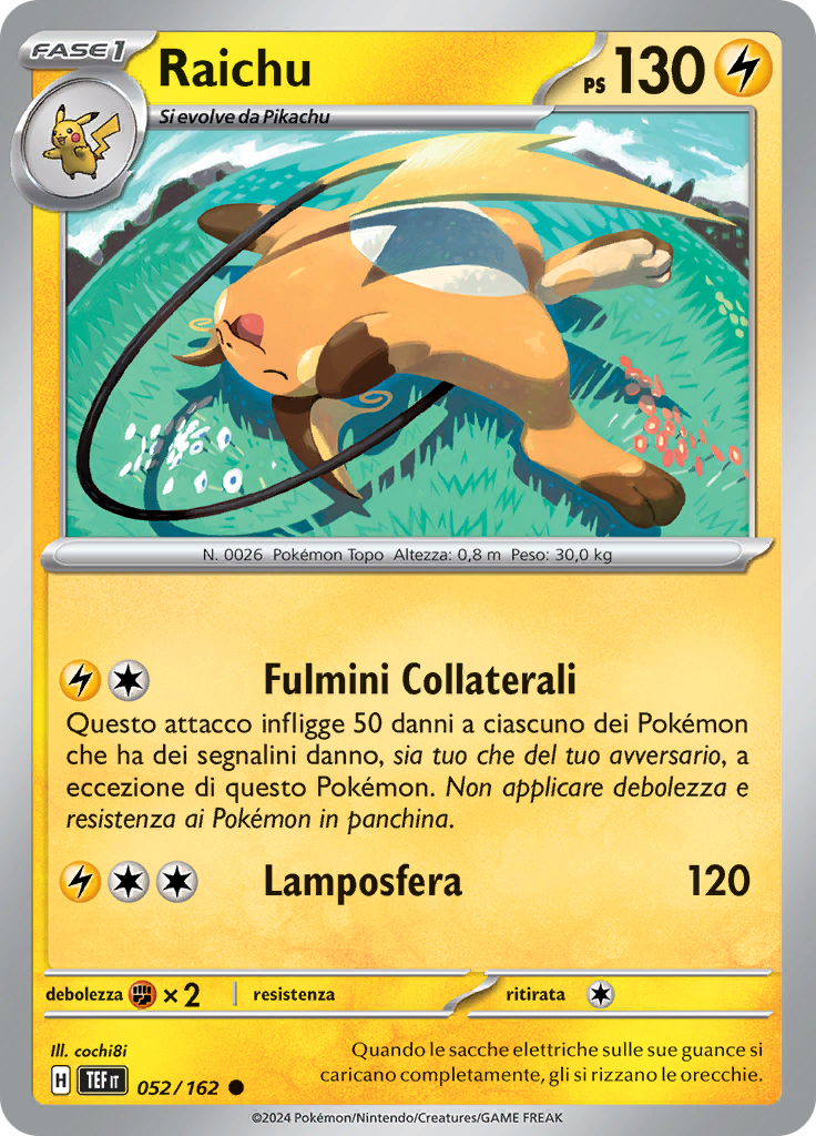 Raichu (Reverse Holo)