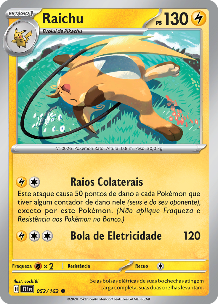 Raichu (Reverse Holo)