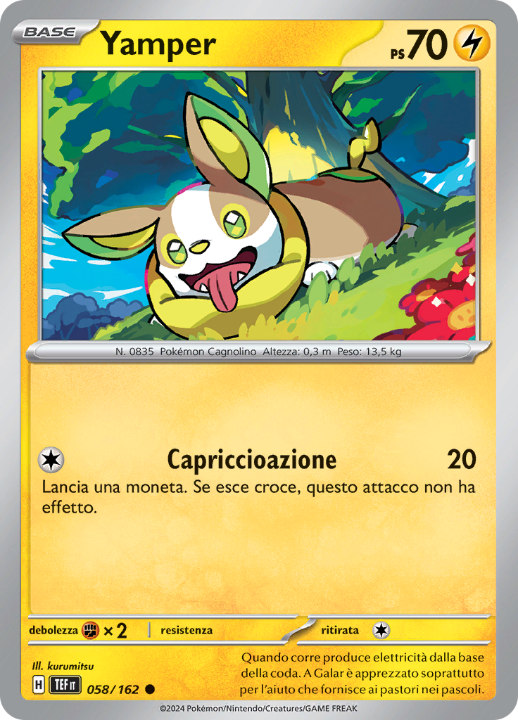 Yamper (Reverse Holo)