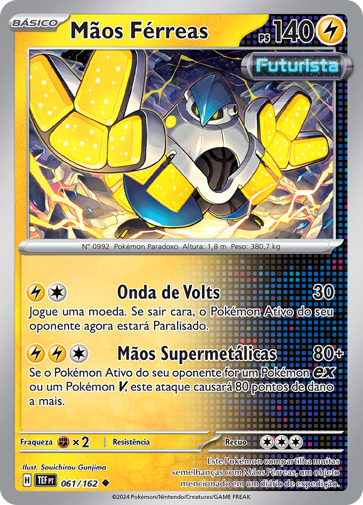 Mãos Férreas (Reverse Holo)