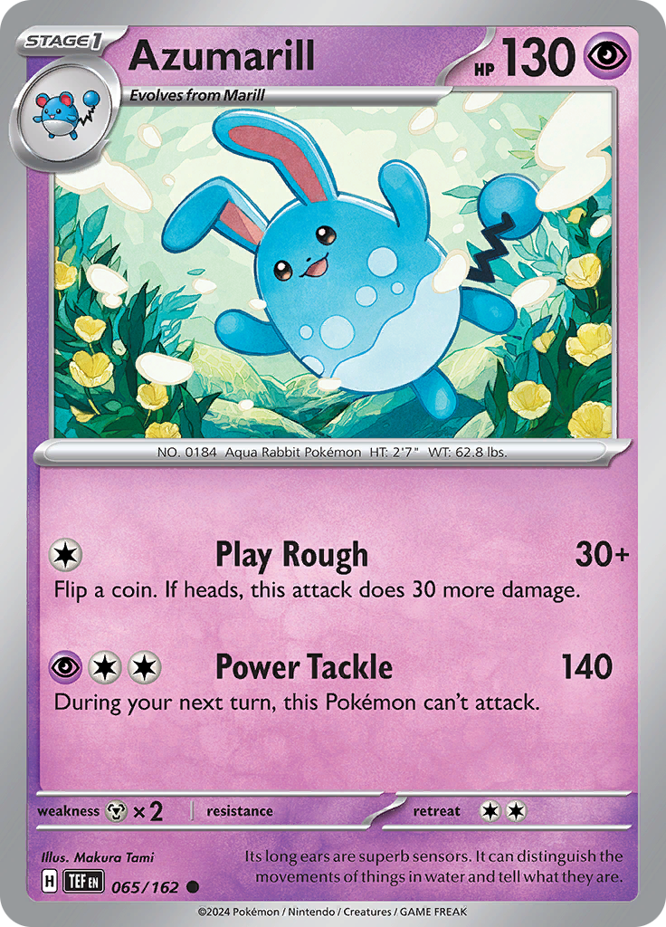 Azumarill (Reverse Holo)