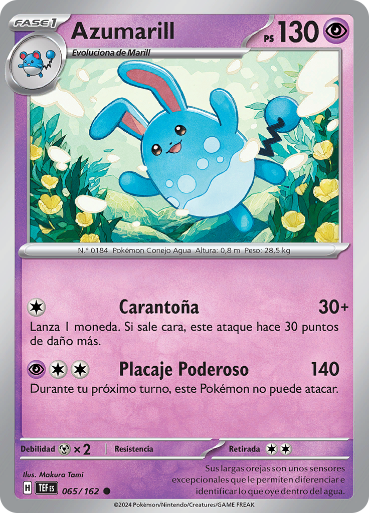 Azumarill (Reverse Holo)