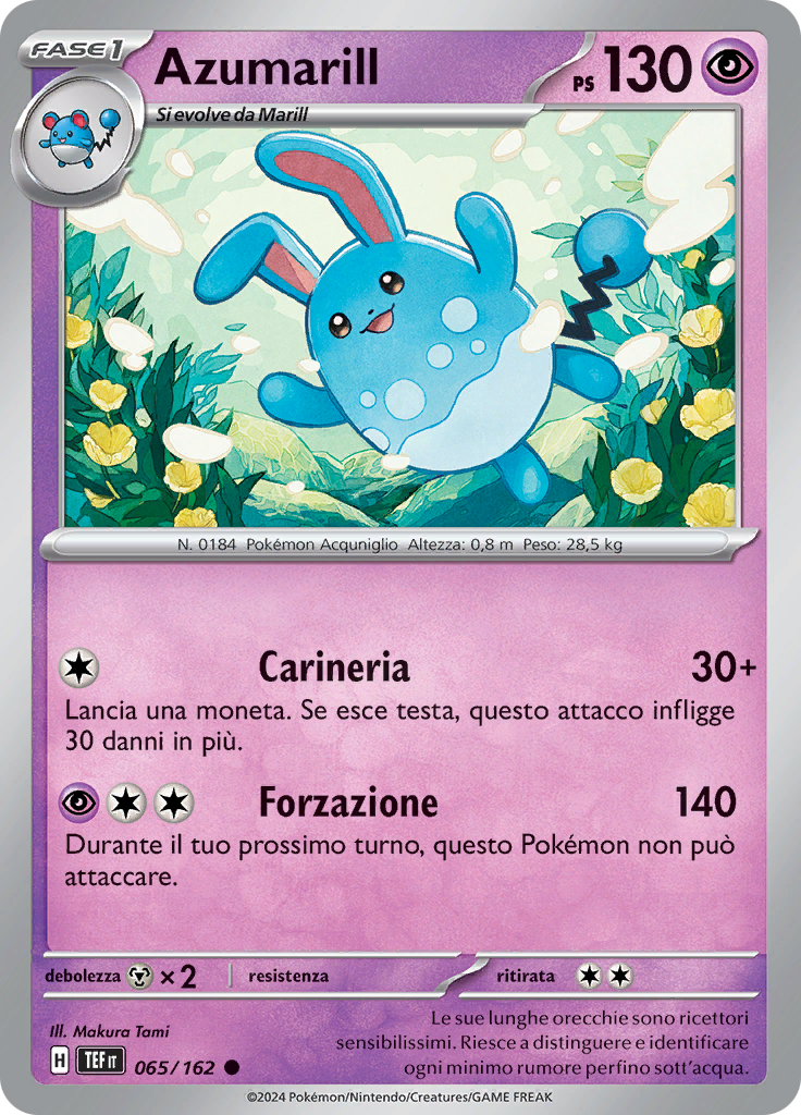 Azumarill (Reverse Holo)