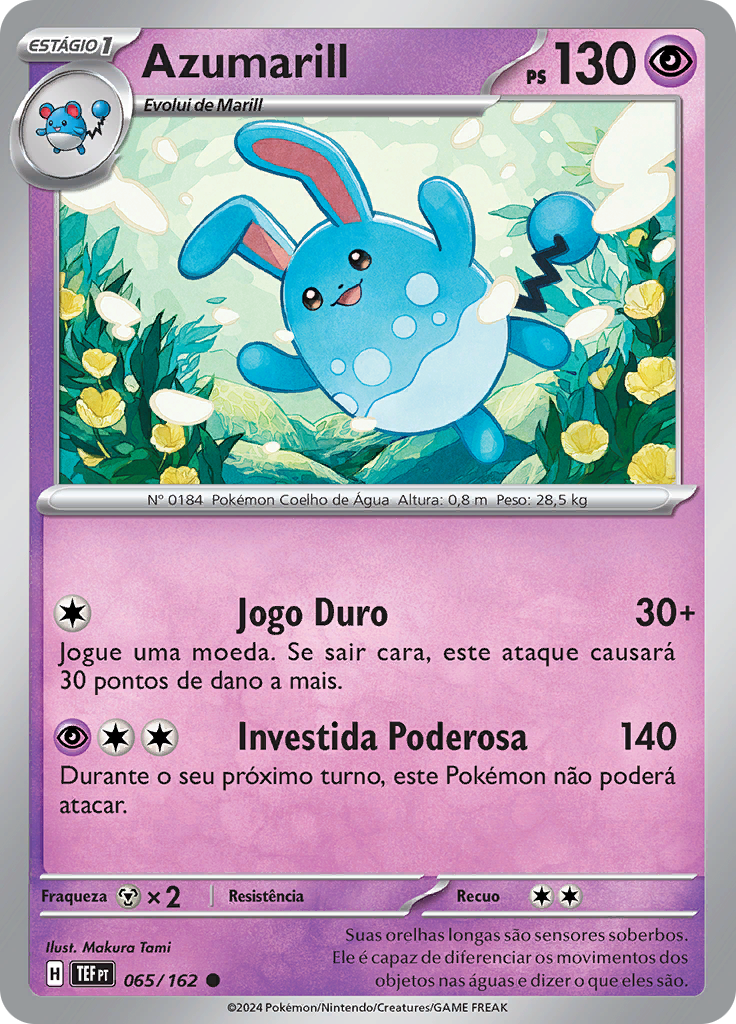 Azumarill (Reverse Holo)