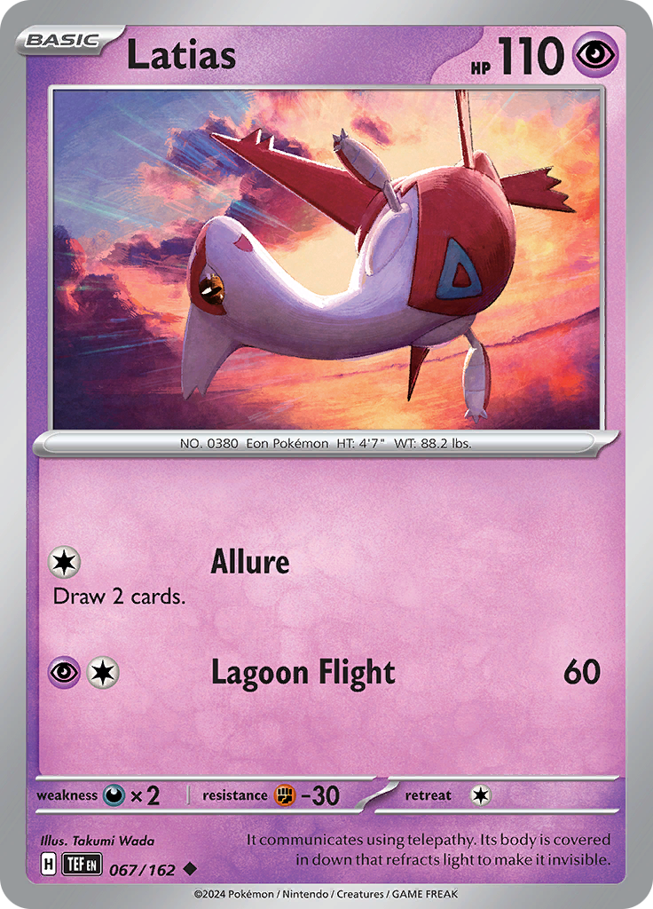Latias (Reverse Holo)
