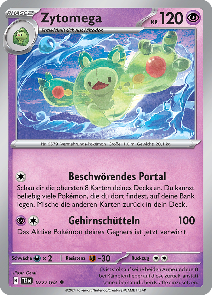 Zytomega (Reverse Holo)