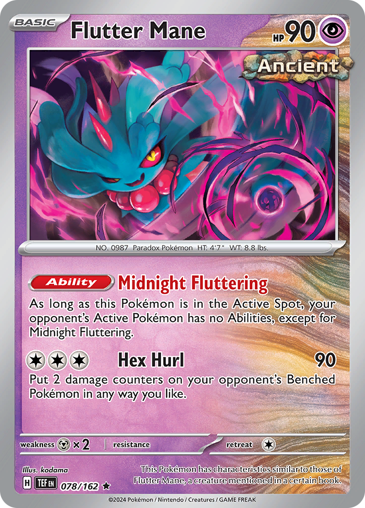 Flutter Mane (Reverse Holo)