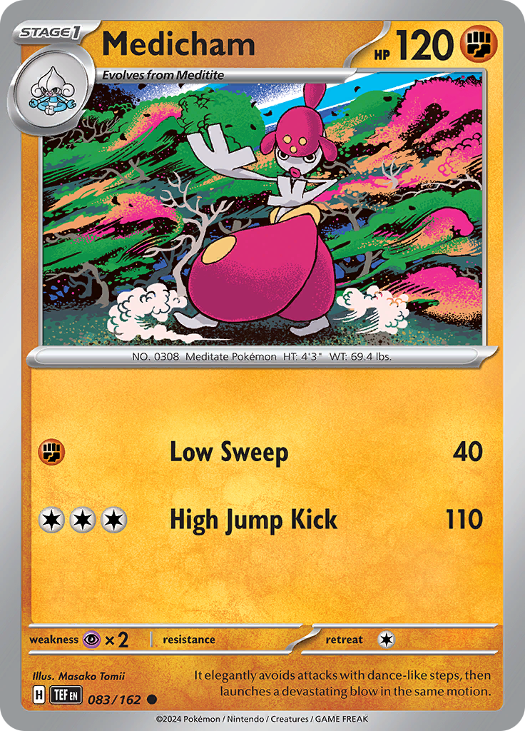 Medicham (Reverse Holo)