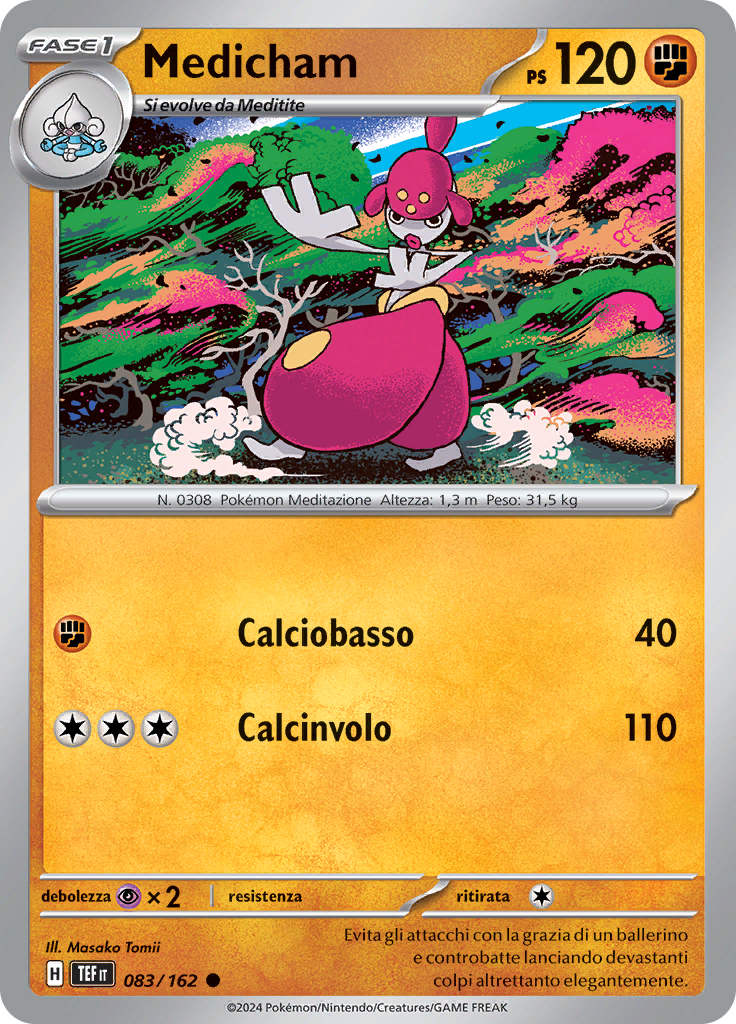 Medicham (Reverse Holo)