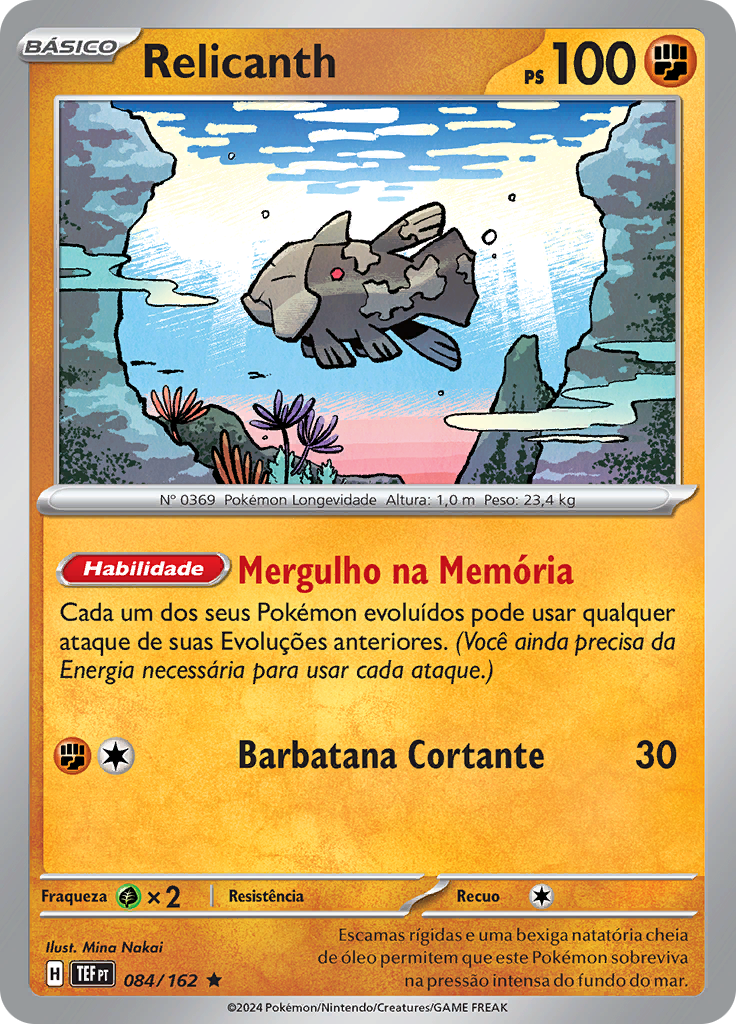 Relicanth (Reverse Holo)