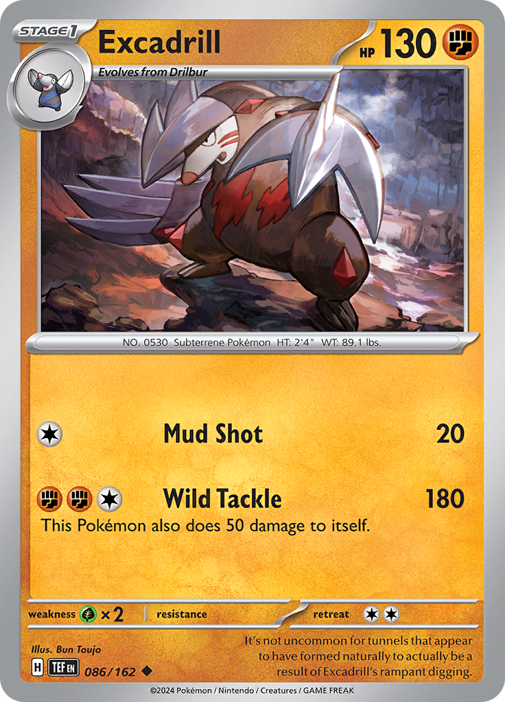 Excadrill (Reverse Holo)