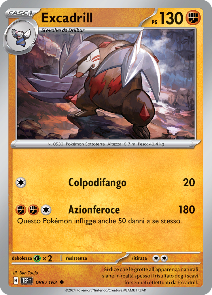 Excadrill (Reverse Holo)