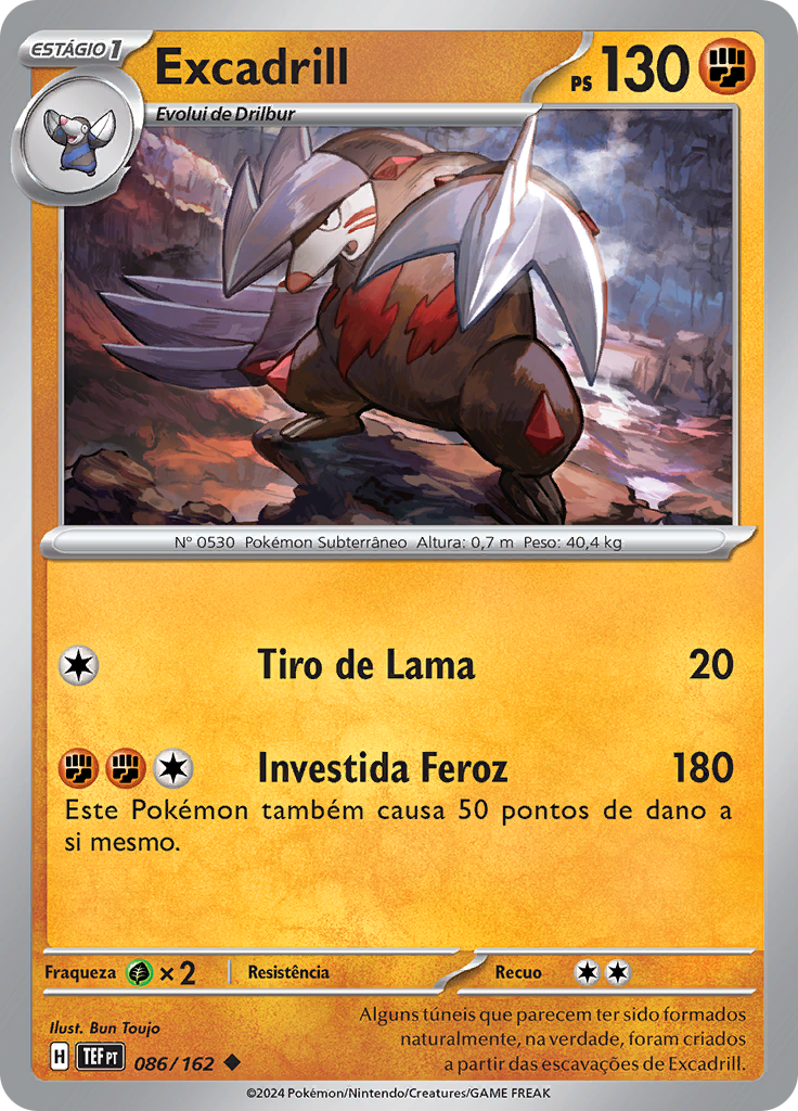 Excadrill (Reverse Holo)