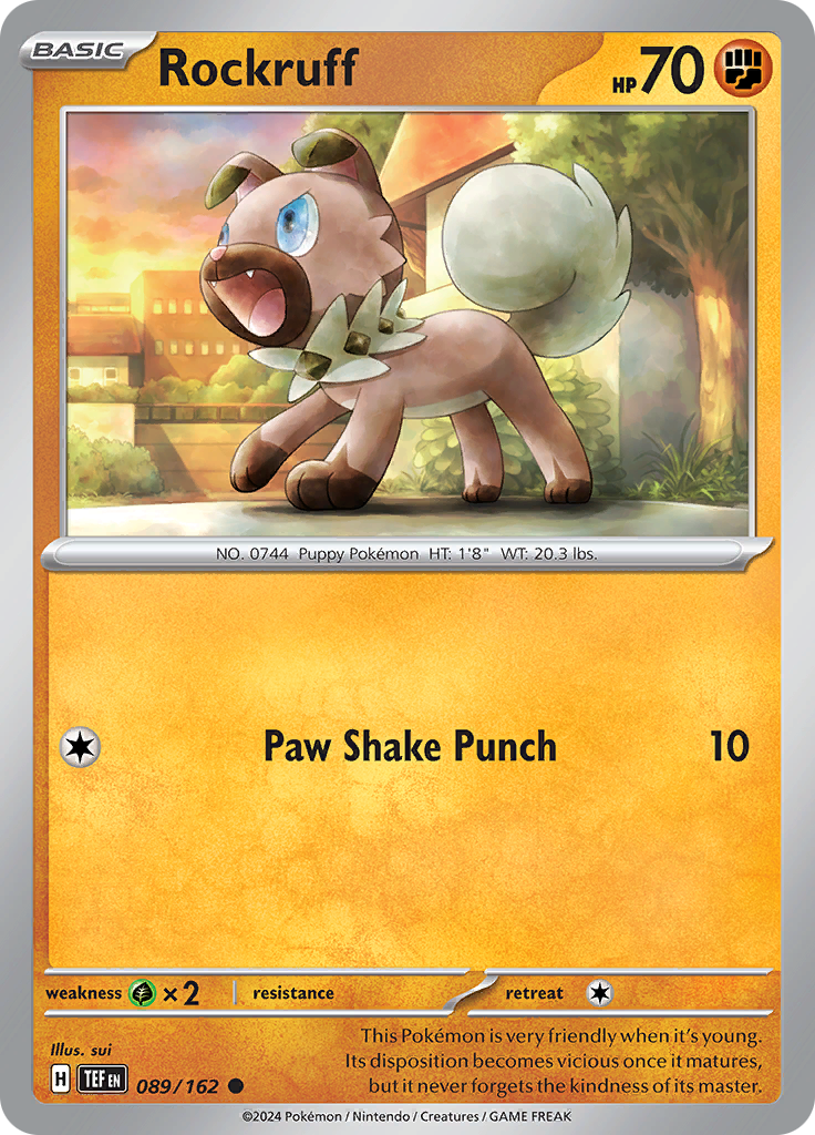 Rockruff (Reverse Holo)