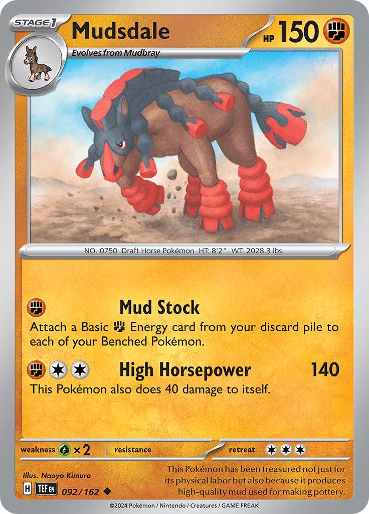 Mudsdale (Reverse Holo)