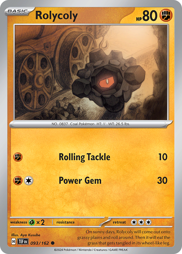 Rolycoly (Reverse Holo)