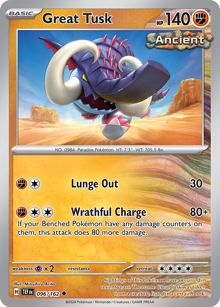Great Tusk (Reverse Holo)