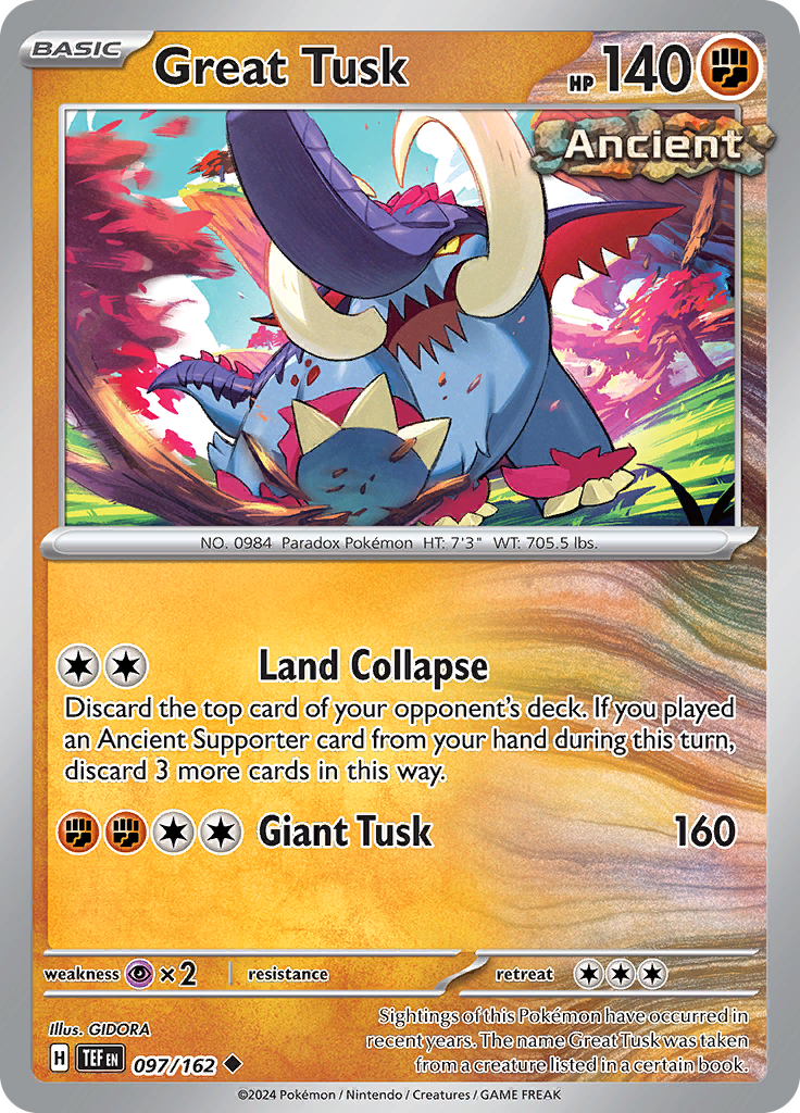 Great Tusk (Reverse Holo)