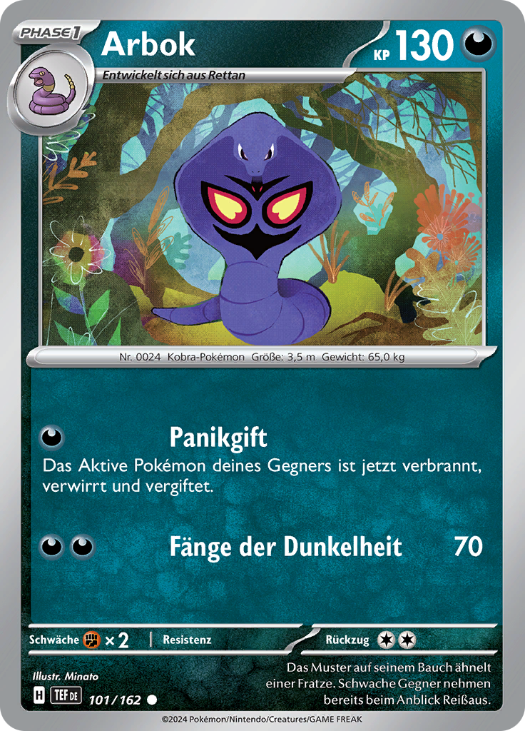 Arbok (Reverse Holo)