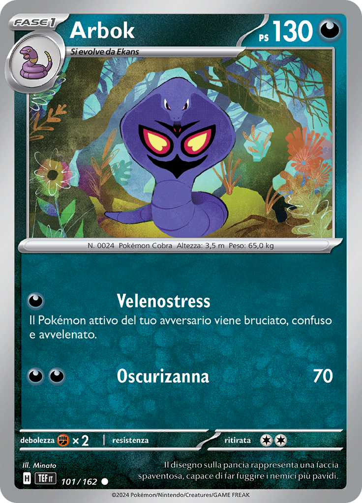 Arbok (Reverse Holo)
