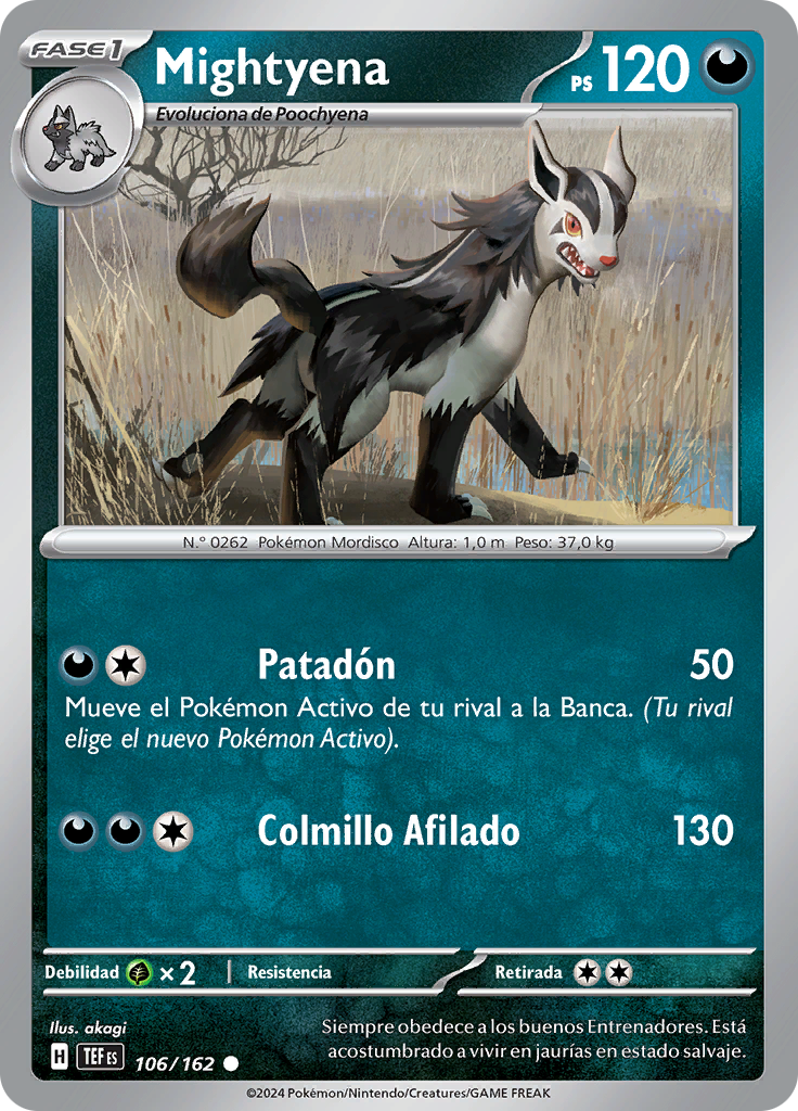 Mightyena (Reverse Holo)