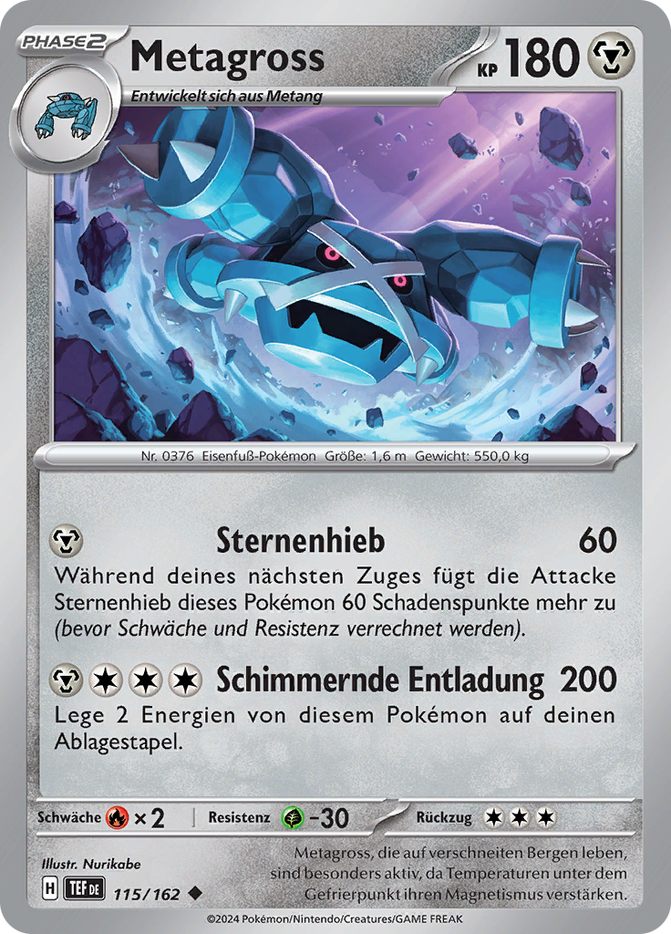 Metagross (Reverse Holo)
