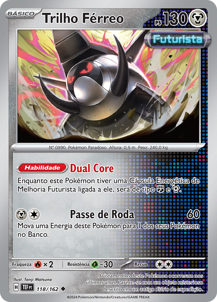 Trilho Férreo (Reverse Holo)