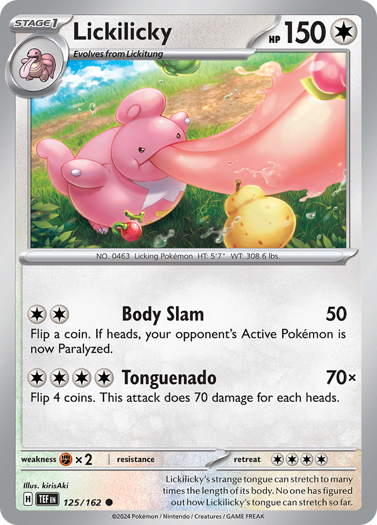 Lickilicky (Reverse Holo)