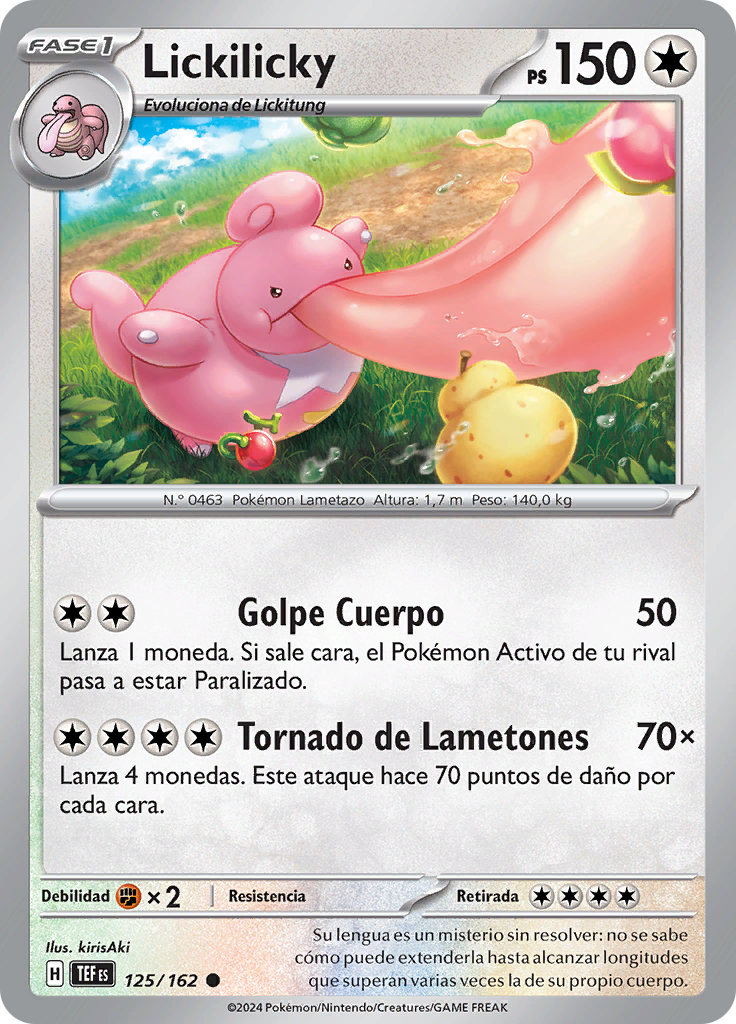 Lickilicky (Reverse Holo)