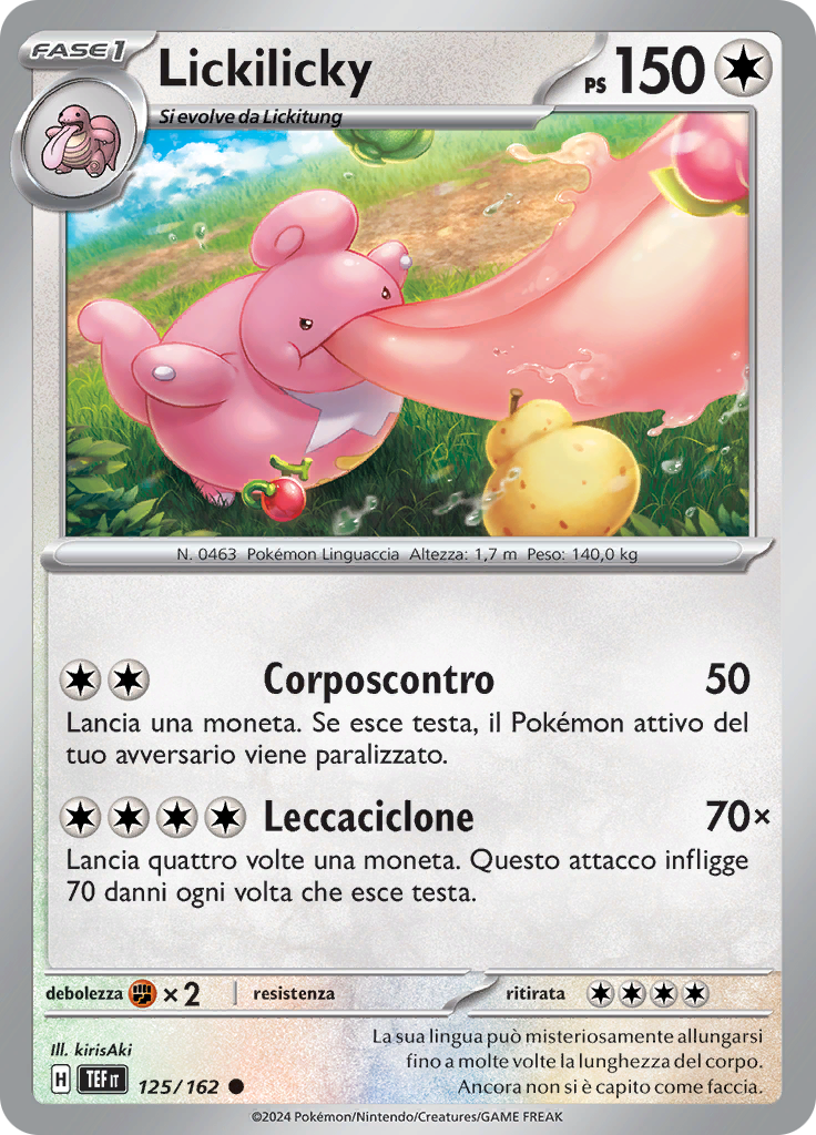 Lickilicky (Reverse Holo)