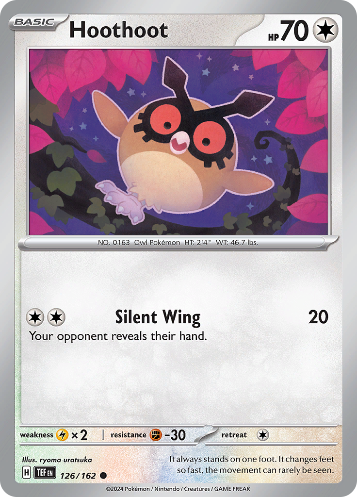 Hoothoot (Reverse Holo)
